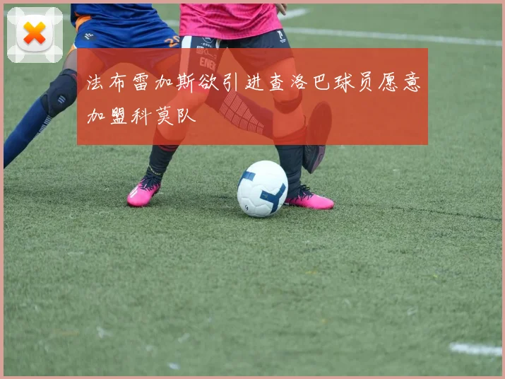 法布雷加斯欲引进查洛巴球员愿意加盟科莫队